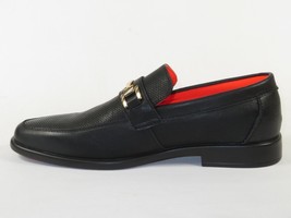 Men's TAYNO Shoes The Caprio L TAYNO leather Bit Loafer Black perforated image 4