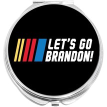 Let&#39;s Go Brandon Compact with Mirrors - Perfect for your Pocket or Purse - $11.76