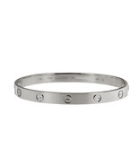 Cartier Love Bracelet White Gold Size 19 - $5,980.00