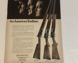1968 Browning Rifles vintage Print Ad Advertisement pa20 - $12.86