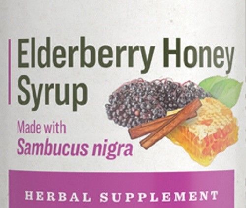 ELDER BERRY HONEY SYRUP - Organic Thick &amp; Fruity Immune Support Tonic USA - $28.99+