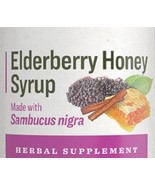 ELDER BERRY HONEY SYRUP - Organic Thick &amp; Fruity Immune Support Tonic USA - £17.29 GBP+