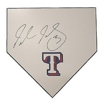 Delino Deshields Jr Texas Rangers Signed Baseball Home Plate Autograph COA Proof - £52.09 GBP