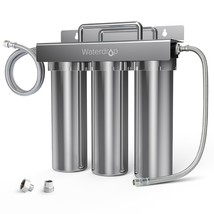 Waterdrop Tst-Uf 0.01Μm Ultra-Filtration Under Sink Water Filter, Stainless - £184.43 GBP