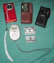 Vintage JAZZ DV 151 AVR SONY M-425 ICD-50 Tape &amp; Digital Recorder lot &amp; ... - $65.00