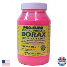 Pro-Cure Borax Egg Bait Cure 30oz Rocket Red Steelhead Salmon Fishing - $31.94
