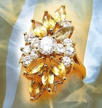 Haunted Antique Ring Royal Harvesting Gold Extreme Magick Majestic Collection - £46.93 GBP