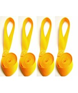 Sail Ties 55&quot;, Box Stitched 1&quot; Polypropylene Webbing - Gold - 4 Pc. Set - $344.18 MXN