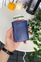 Pescol - Genuine Leather Smart Card Holder / Wallet with Rfid Protection Mechani - £38.28 GBP