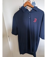 Authentic MLB Boston Red Sox TX3 Cool Dark Blue Polo Shirt Mens Size 2XL - $17.89