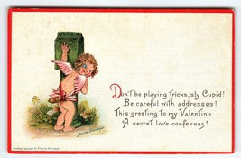 Frances Brundage Fairy By Mailbox Valentine Postcard Children 414 Gabrie... - $19.80