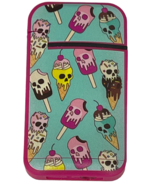 Zengaz Torch Lighter, Refillable, Wind Proof, Skull Ice Cream Cones Theme - €11,85 EUR