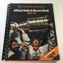 VTG NHL Official Guide &amp; Record Book 1984-1985 / Edmonton Oilers Cover - £22.45 GBP