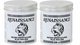 Set of 2 Renaissance Wax Polish Micro-crystalline 200ml Containers - £48.62 GBP