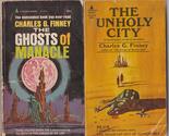 Ghosts of Manacle &amp; The Unholy City by Charles G. Finney 1960s 1sts - $18.00