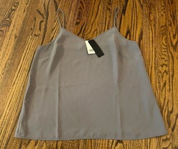 NEW Banana Republic Camisole Top Gray Size Large NWT - £30.89 GBP