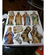 Vintage Homco Nativity 5126 Set NICE - £83.10 GBP