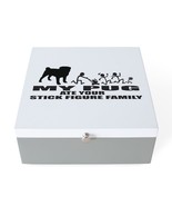 MY PUG ATE YOUR STICK FIGURE FAMILY Jewelry Box - $75.00