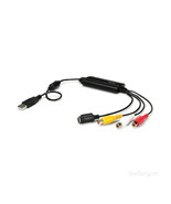 Startech SVID2USB232 USB 2.0 VIDEO CAPTURE ADAPTER CABLE CONVERTS COMPOS... - $114.82 CAD