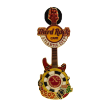 Hard Rock Café Atlantic City Pin X th Anniversary Guitar Pin - £9.28 GBP