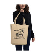 Emotion Trainer Anxiety Wrangler-Mental Health Eco Tote Bag - £16.23 GBP