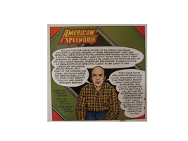 American Splendor Poster Old Comic Style Man Quote - $8.99