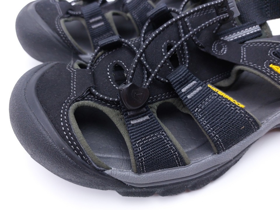 Keen Women's Whisper Fisherman Sandals Black/Gray 1014962 Size 7.5 Waterproof EU Item image 3