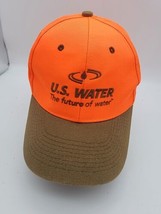 US Water Customer Appreciation Cap Orange With Black Bib. - $9.99