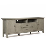 Redmond 72-Inch Distressed Grey TV Media Stand Console - $13,960.85 MXN