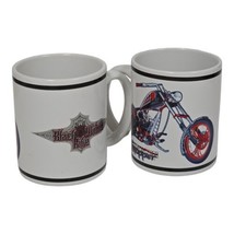 American Chopper Coffee Mugs (2) Black Widow Bike Orange County OCC Memorabilia - £12.35 GBP