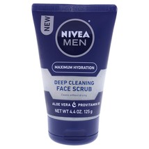 NIVEA FOR MEN Revitalizing Face Scrub 4.40 oz (Pack of 2) - £27.17 GBP