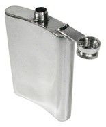 8 Ounce Hip Flask - Stainless Steel - £3.97 GBP