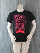 Vintage Graphic T-shirt - Hot Pink Stepercise Graphic - Men&#39;s Small - £38.71 GBP