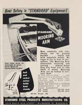 1954 Print Ad Standard Steel Mooring Arms for Boats Milwaukee,Wisconsin - £6.34 GBP