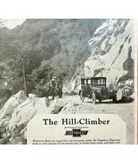 1923 Chevrolet Hill Climber Detroit XL Advertisement 14 x 11.25 Automobilia - $36.49