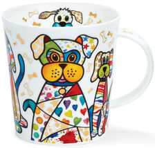 Dunoon Mugs - Lomond BLINGERS DOG - 320ml / 10.82oz - Fine Bone China Mug - $909.34 MXN