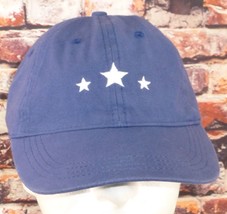 Scentsy Navy Blue Baseball Cap With White Star Embroidery Adjustable Str... - $9.75