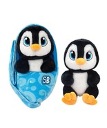 Penguin Swaddle Babies Plush Toy Keepsake and Baby Sling Carrier. NWT - $23.51