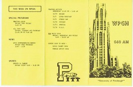 640 AM WPGH Pittsburgh Pitt VINTAGE October 20 1977 Music Survey Foreign... - $14.84