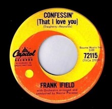 Frank Ifield Confessin&quot; (That I Love You) 45 rpm Waltzing Matilda - £3.97 GBP