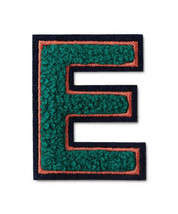 Printworks Unisex A Fluffy Letter Patch Stickers, One Size, Green/Black - $18.00