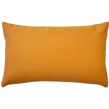 Sunbrella Tangelo Orange 12x19 Outdoor Pillow, Complete with Pillow Insert - £41.93 GBP