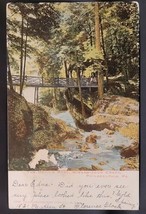 Vintage Postcard Wissahickon Park Philadelphia The Devil&#39;s Pool Bridge 1906  - £5.02 GBP