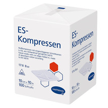 ES compresses 10x10 cm 8-ply non-sterile 100 pieces - $95.00
