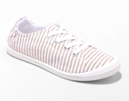 NEW Women&#39;s Mad Love Lennie Lace up Canvas Flexible bottom Sneakers Brow... - £11.94 GBP