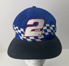 RUSTY WALLACE #2 Racing 90’s Vintage Snapback Hat NASCAR Stock Car Racing - £11.78 GBP