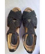 Earth Womens Blue Wedge Sandal Size 6 - $49.99