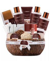 Men&#39;S Gift Set, Bath and Shower Gift Basket, Coconut Body Care Set 18 Piece - £91.91 GBP