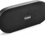 Black Tozo Pa1 Bluetooth Speaker With 20W Stereo Sound, Long, Outdoor Tr... - £34.86 GBP