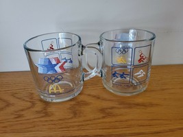 Two Mcdonalds Summer Olympic 1984 Cups Mugs - $4.49